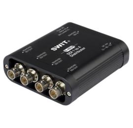 دیستری-بیوشن-SDI-سوِییت-(اسپیلیتورSDI-کانورتور-1به-4)-SWIT-S-4604-SDI-1-to-4-Distributor-and-Amplifier-